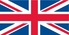 Storbritannines flagga, vit, röd och blå