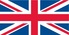 Storbritanniens flagga, vit, röd och blå