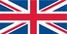 Storbritanniens flagga, vit, röd och blå