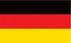 Tysklands flagga, svart, röd och gul
